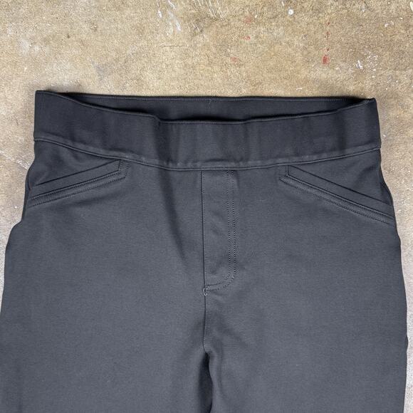 Spanx Women’s Black Ponte Pull-On‎ Slim Ankle Pants Size Large Comfort Workwear - Picture 2 of 14